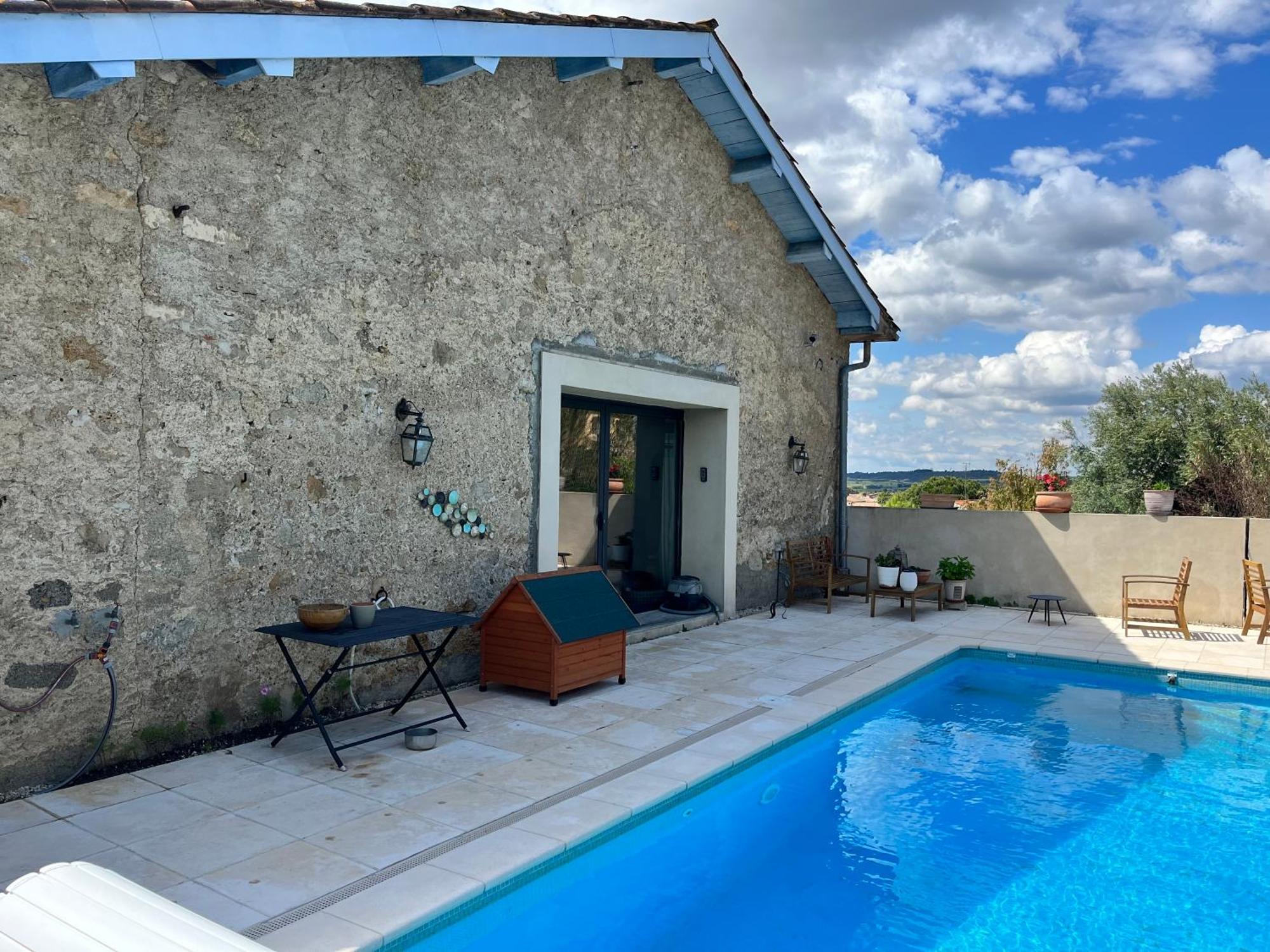 Le Marronnier Bed and Breakfast Saint-Genies-de-Fontedit Buitenkant foto